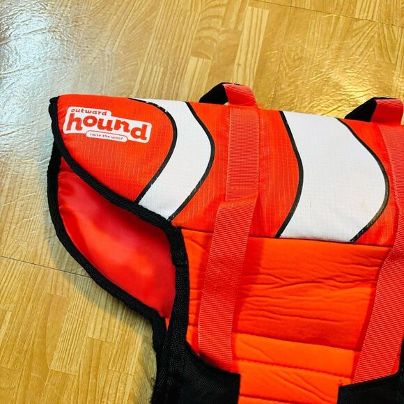 Dog Life Vest Jacket Fun Fish Floatie Finding Nemo Outward Hound Size Medium - Picture 6 of 7